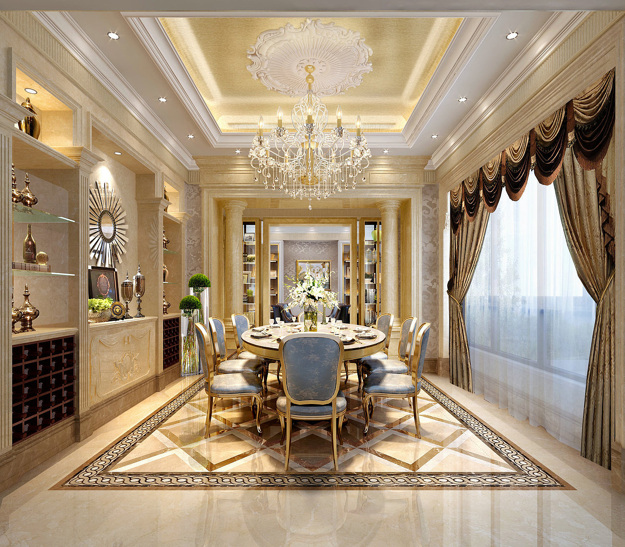 贵阳装修公司，宇虹万花城欧式装修,万花城装修公司！