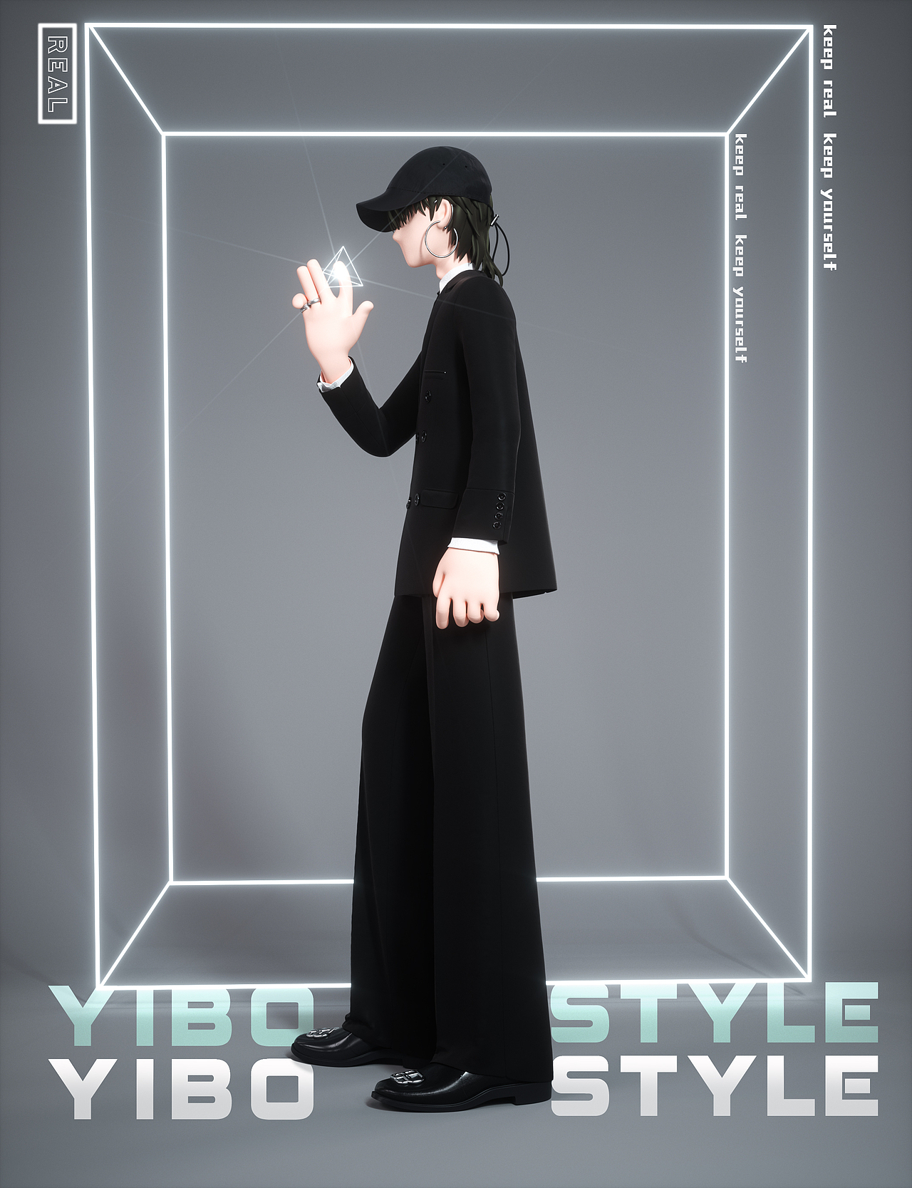YIBO STYLE—王一博C4D虚拟角色(图ZMjIxMTg0MjA4) - 人物/生物 - 站酷设计师茶茶面原创素材 - 站酷ZCOOL
