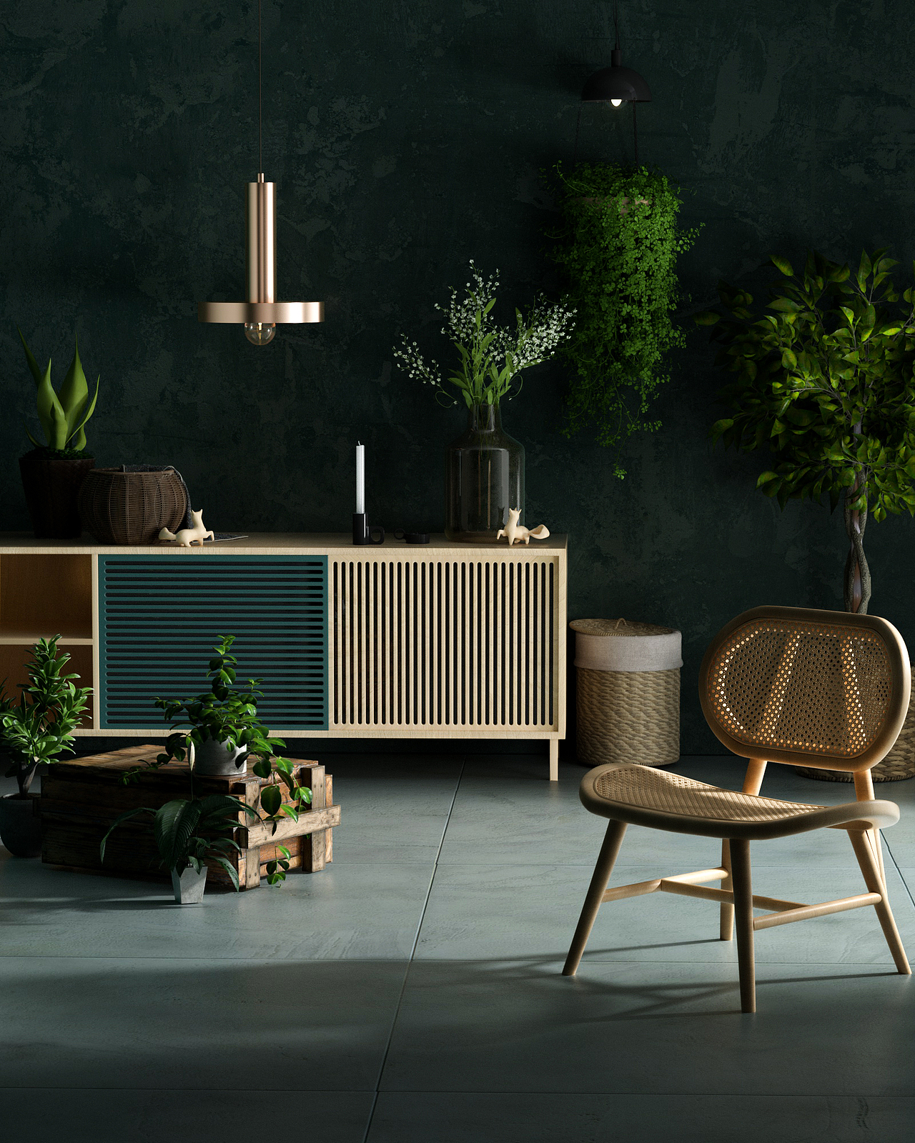 室内场景渲染练习