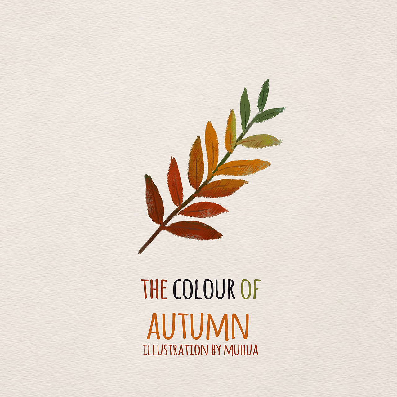 秋天的调色盘（图ZMTgxNjU1OTcy） - 儿童插画 - 站酷设计师木画Muhua原创素材 - 站酷ZCOOL