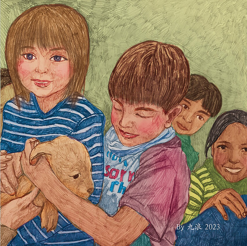 和外国作家JANA合作的第二本绘本（图ZMzU0MDM4MDA4） - 儿童插画 - 站酷设计师胖蛇CHER原创素材 - 站酷ZCOOL