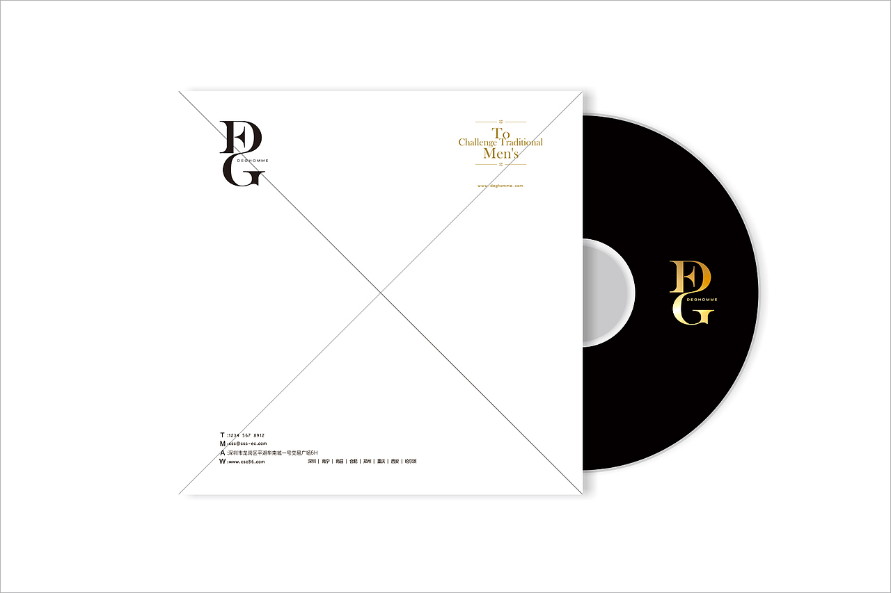 时尚男装VI（图ZODA0Nzk3NTI=） - 品牌 - 站酷设计师灵暮原创素材 - 站酷ZCOOL