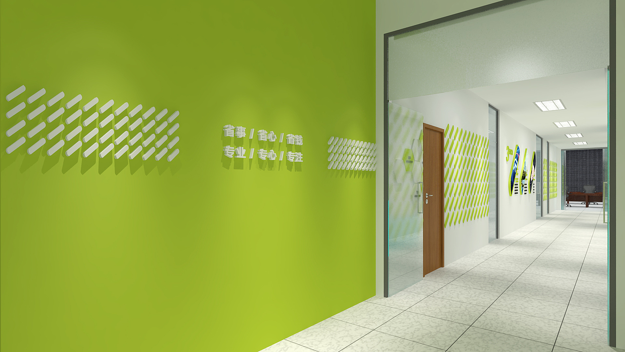 文化走廊（图ZMTM0MTM4NTMy） - 展陈设计 - 站酷设计师BruceYe原创素材 - 站酷ZCOOL