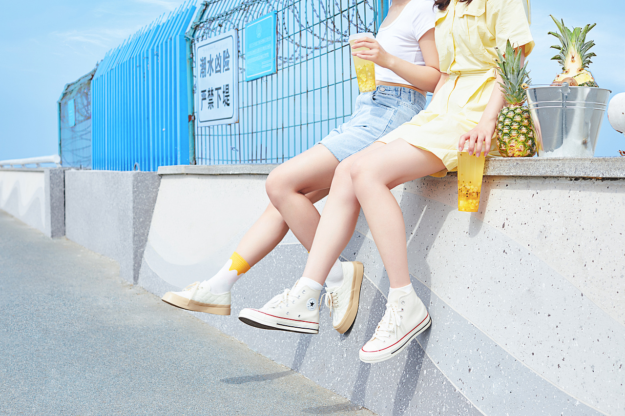 饮品摄影|菠萝果茶