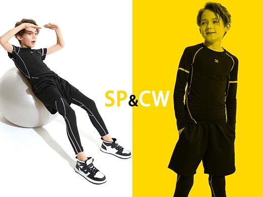 2022SP&CW品牌运动童装拍摄