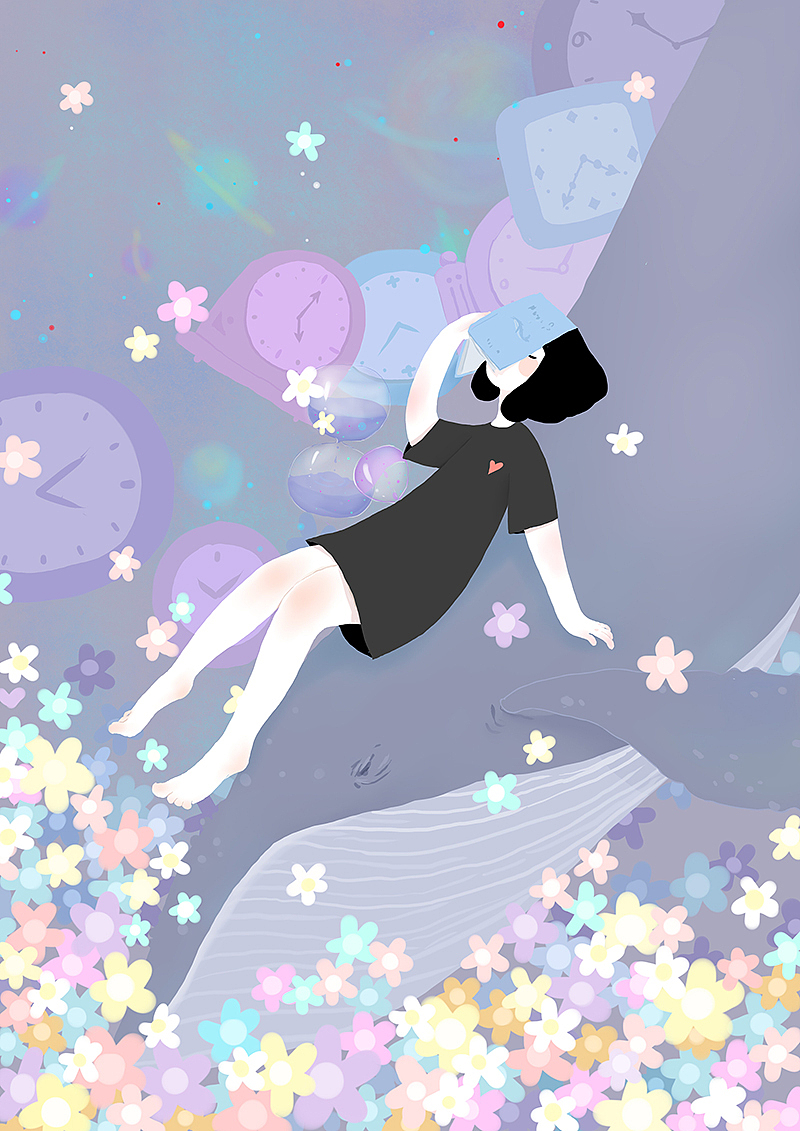 梦（图ZNDgzNzUzMDQ=） - 绘本 - 站酷设计师西小喵原创素材 - 站酷ZCOOL