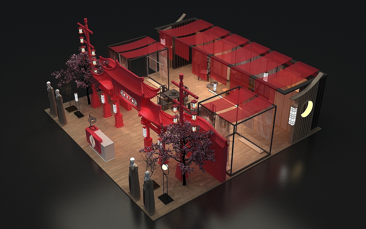 国潮服装展（图ZMjA5MTIzNTA4） - 其他三维 - 站酷设计师P2h1原创素材 - 站酷ZCOOL