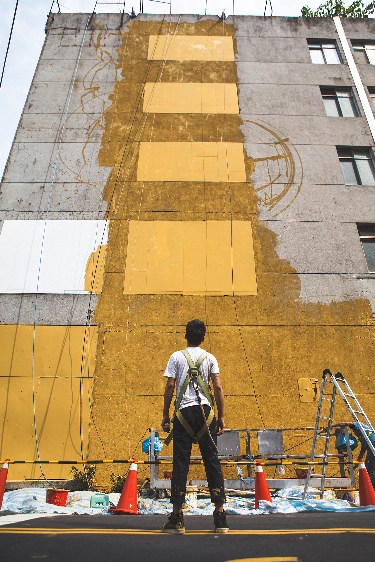 《佛山醒狮在台北》STREET ART IN TAIPEI（图ZMjE1NTQ3NzI=） - 绘画 - 站酷设计师画图男原创素材 - 站酷ZCOOL