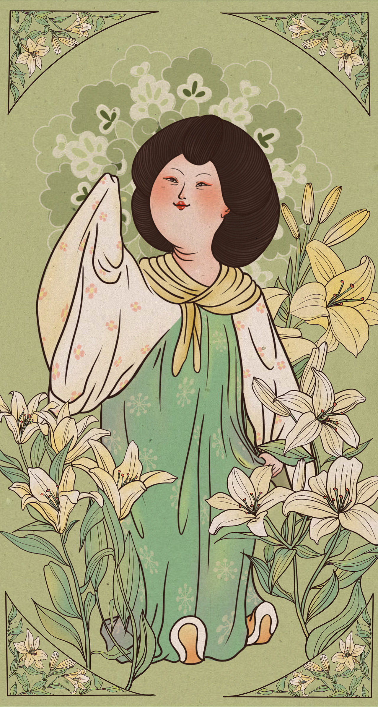 长恨歌（图ZMjExNjg0NjI0） - 艺术插画 - 站酷设计师小气球本气球原创素材 - 站酷ZCOOL