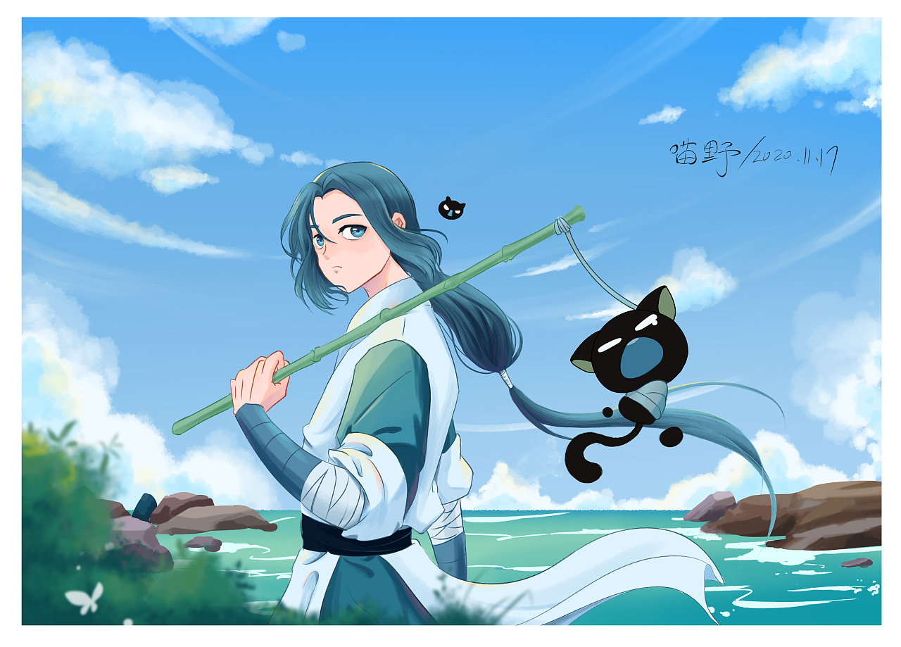 罗小黑与无限,同人画