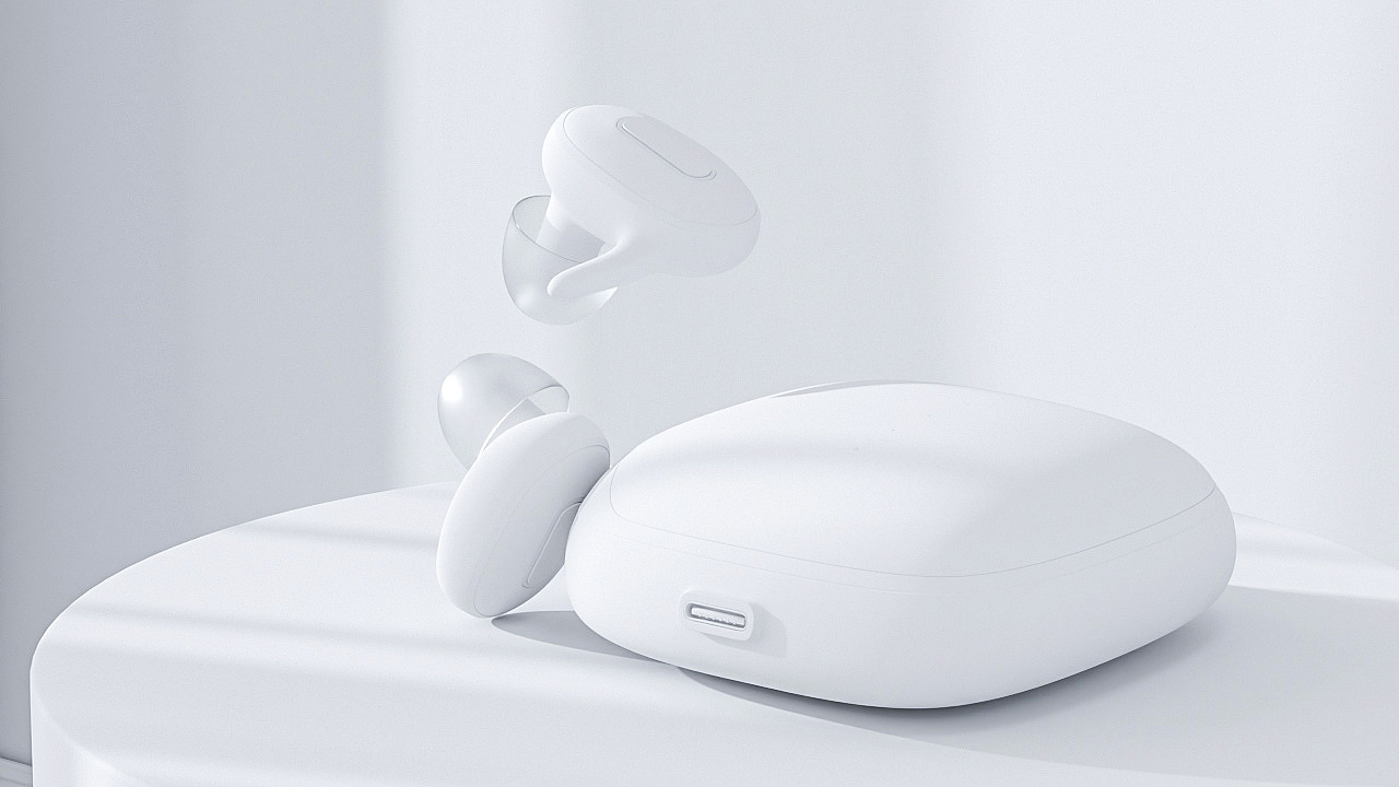 蓝牙耳机/建模渲染