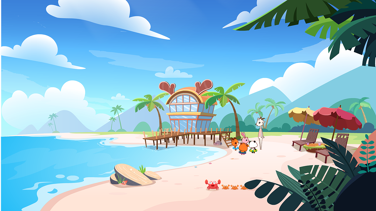 一些课件动画(flash)场景