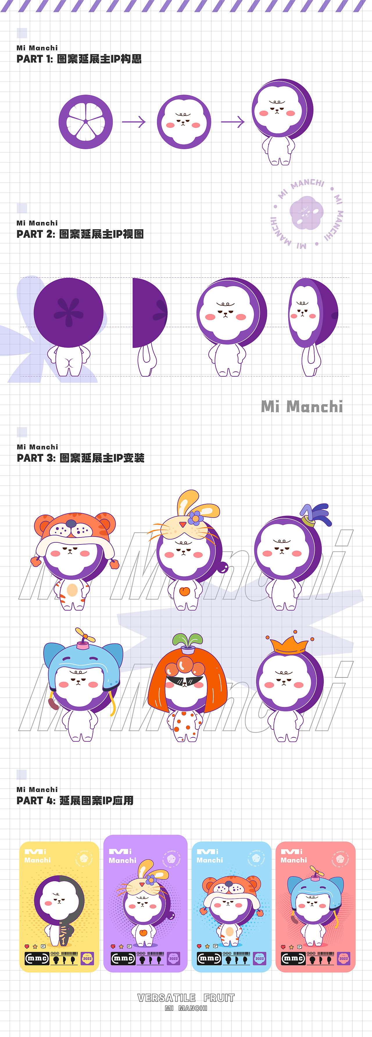 《MI MANCHI》个人IP（图ZMjg4OTY2MzM2） - IP形象 - 站酷设计师王小嘈原创素材 - 站酷ZCOOL