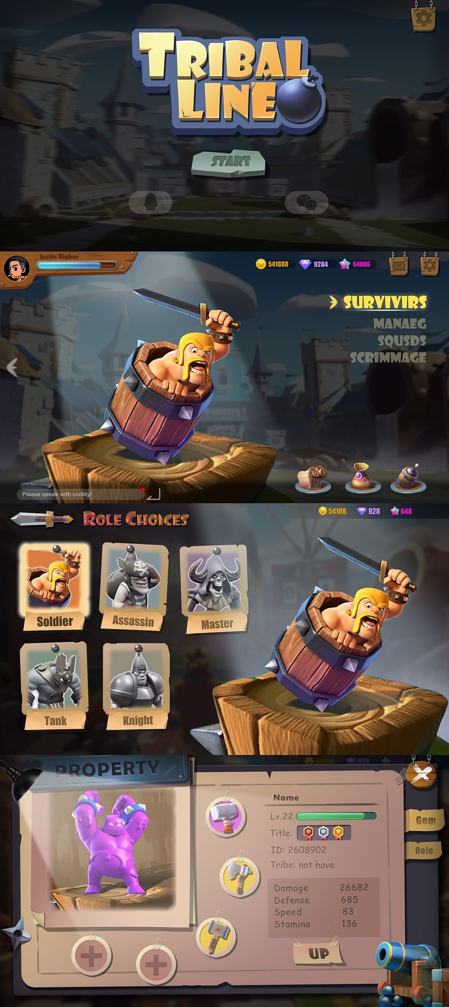 欧美卡通风格游戏UI（图ZMzQ2OTc2NDU2） - 游戏UI - 站酷设计师Lunner2原创素材 - 站酷ZCOOL