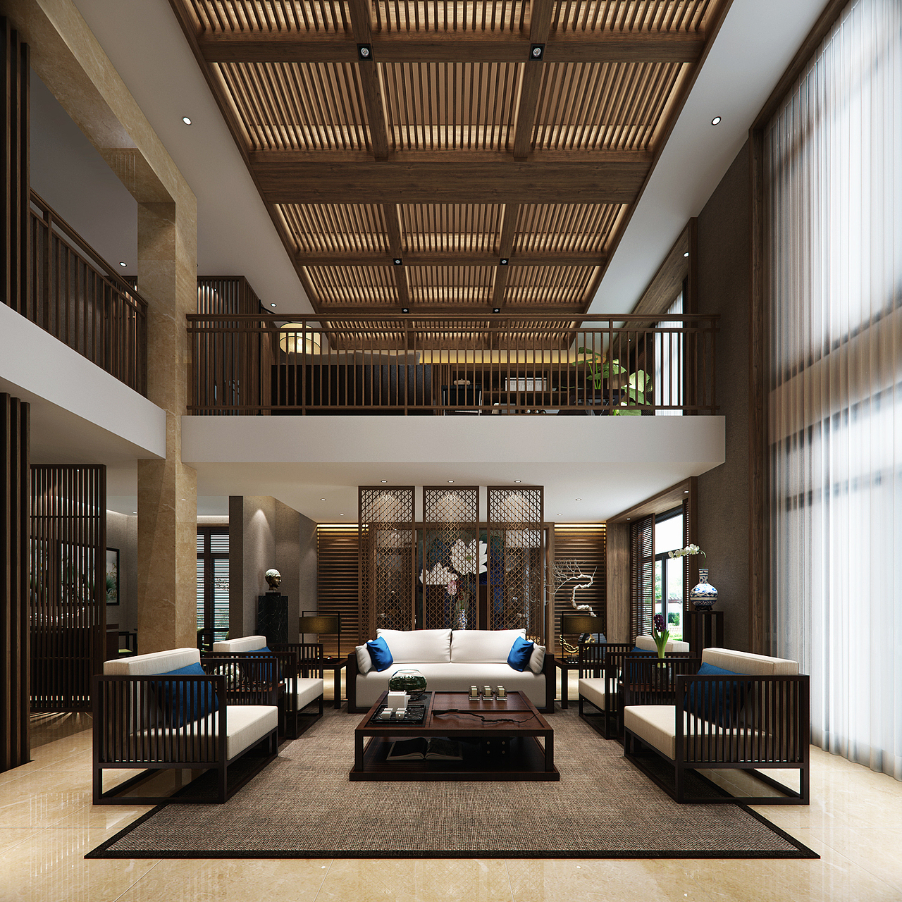 中式别墅设计（图ZMTk0MjMwMjA=） - 建筑/空间 - 站酷设计师otika2046原创素材 - 站酷ZCOOL