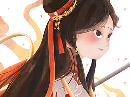 《莲花童子》一世无双小哪吒插画