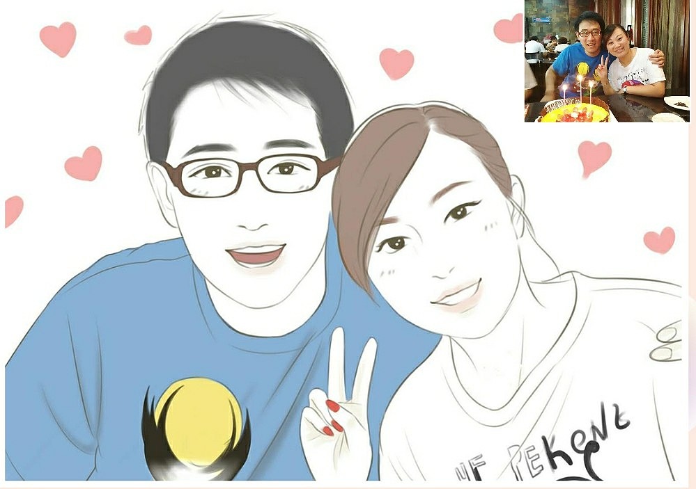 手绘卡通头像（图ZMTA0OTE3NjU2） - 创作习作 - 站酷设计师星河不入眼J原创素材 - 站酷ZCOOL