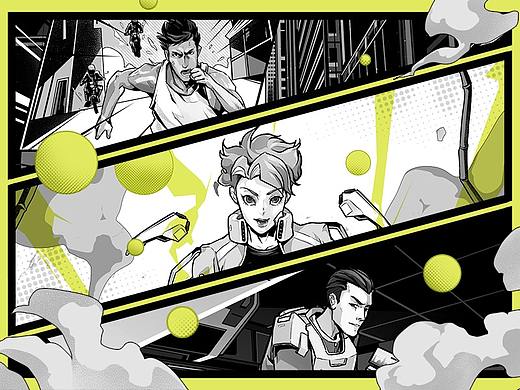 自然力量！Timberland甘蔗鞋H5插画