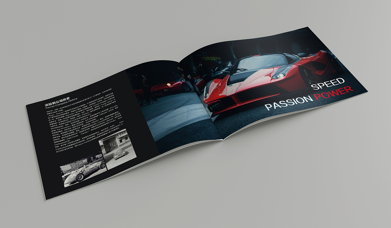 炫酷的法拉利画册