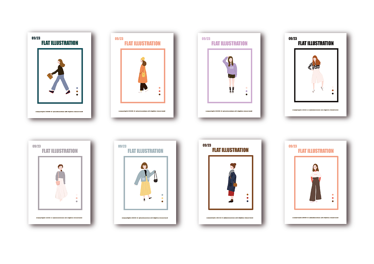 企鹅妈妈强化打卡训练作品集整理（图ZMTc4Njg5MzY4） - 商业插画 - 站酷设计师秋晓晓原创素材 - 站酷ZCOOL