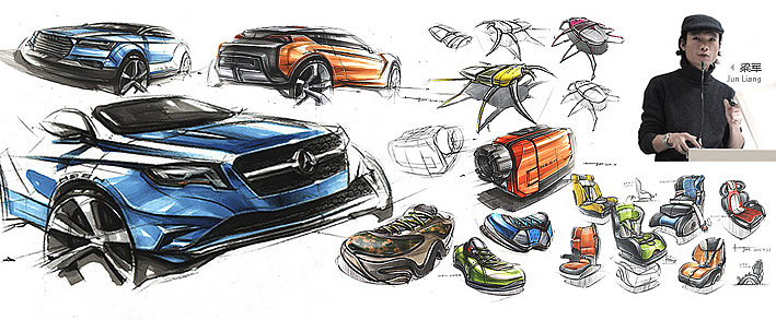 【工业设计，产品设计】工业设计考研手绘作品分享！DESIGN SKETCH（图ZMTYzNzAyODA=） - 其他工业/产品 - 站酷设计师Rojean原创素材 - 站酷ZCOOL