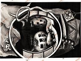 江西示范大学 创意素描