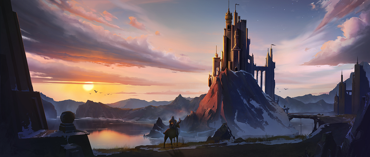 28举报10分享原创作品插画游戏原画游戏美宣场景森罗万象l森罗万象l