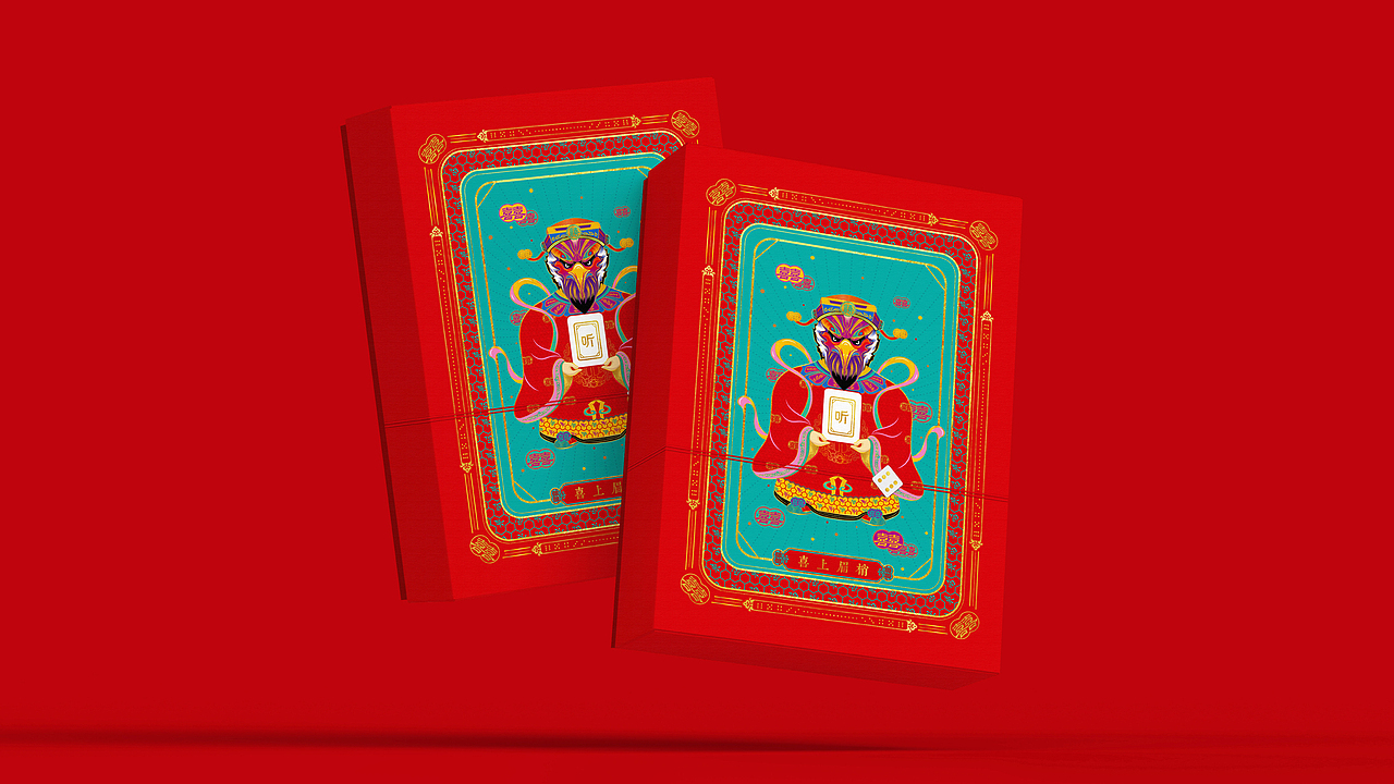 福禄寿喜财-文创包装设计（图ZMjYzMDA4ODg0） - 包装 - 站酷设计师JING陈静宁波原创素材 - 站酷ZCOOL