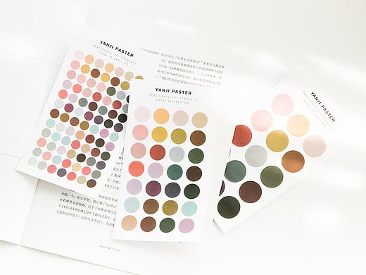 文创产品 | ins复古圆点贴