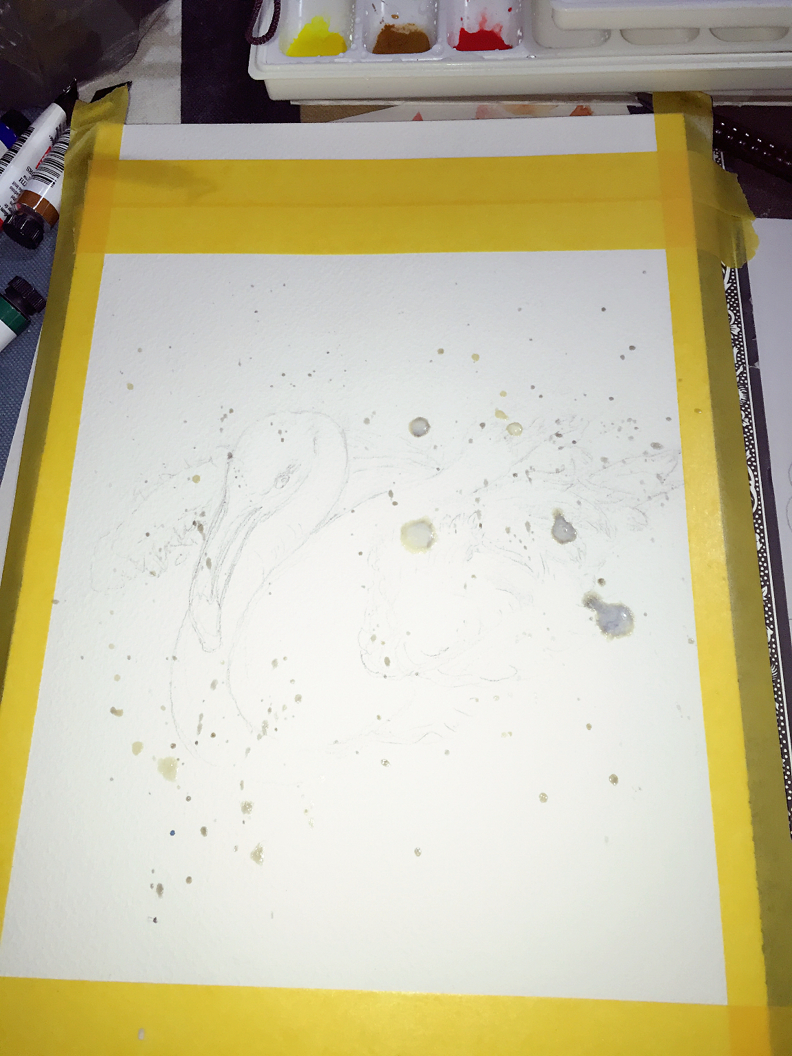 水彩小记（图ZNDMzMjc0ODg=） - 绘画 - 站酷设计师大树水彩原创素材 - 站酷ZCOOL