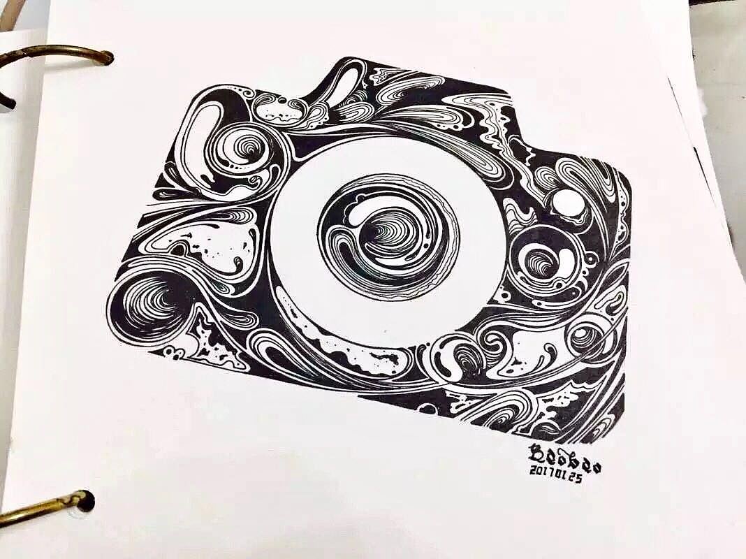 随手画（图ZNzQ2NzY0MzY=） - 艺术插画 - 站酷设计师莫失莫忘never原创素材 - 站酷ZCOOL