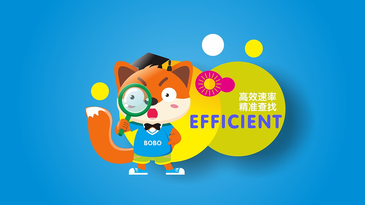 狐狸波波吉祥物设计