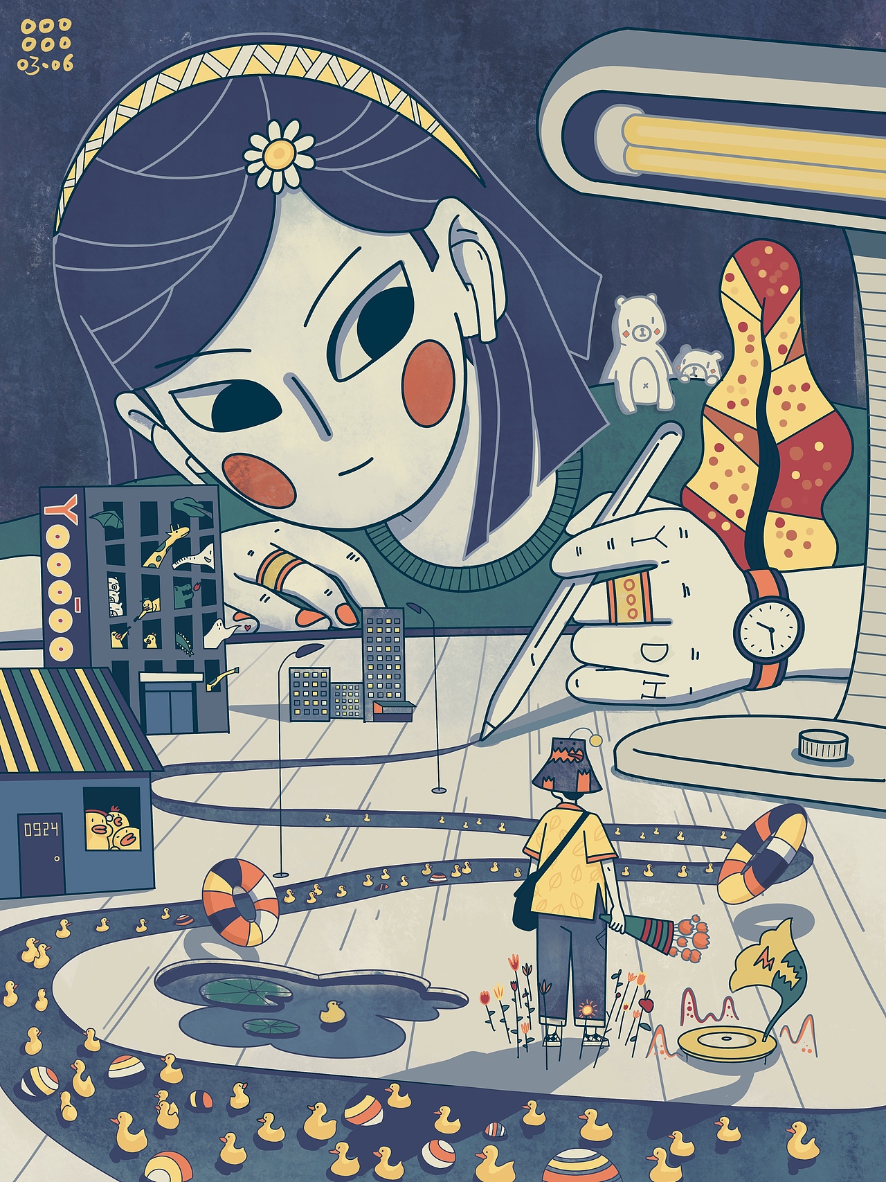 2020个人插画作品集（图ZMjM3Mzg5MDEy） - 商业插画 - 站酷设计师Yooo_ooo动动原创素材 - 站酷ZCOOL