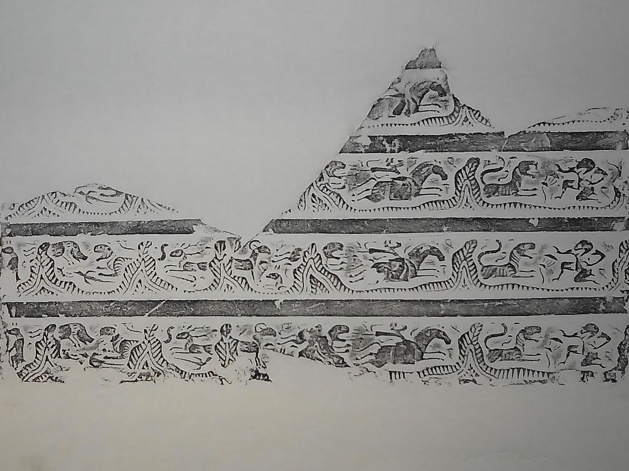 汉代画像砖 拓片艺术展览