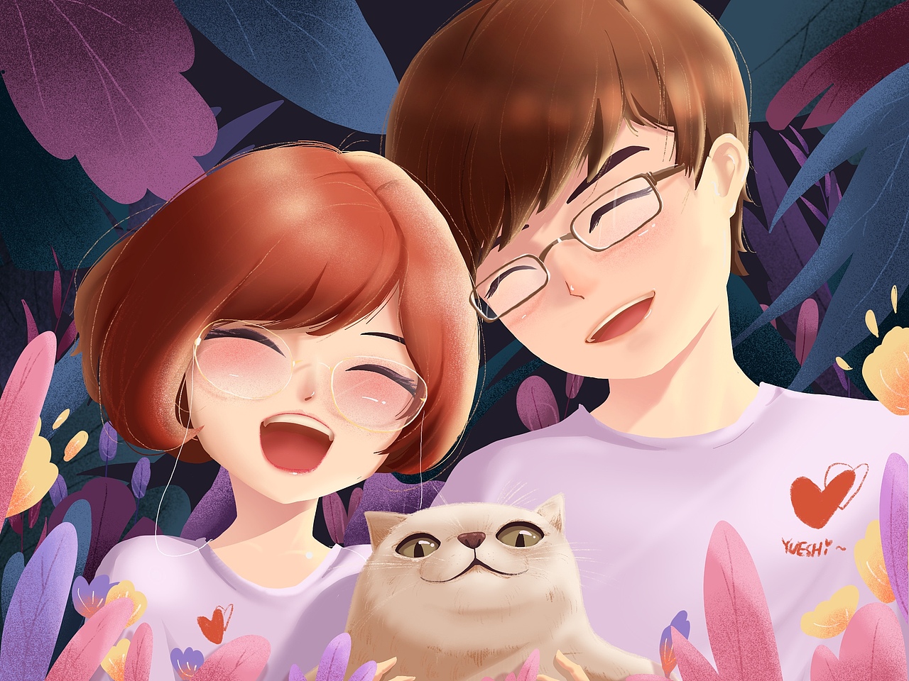 七夕礼物～（图ZMTcwNzQxNjM2） - 创作习作 - 站酷设计师鹿鹿有为l原创素材 - 站酷ZCOOL