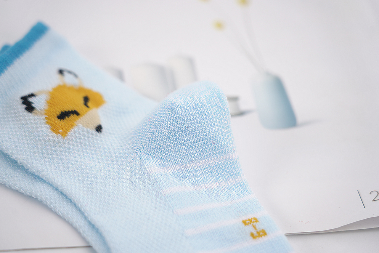 小清新童袜平铺