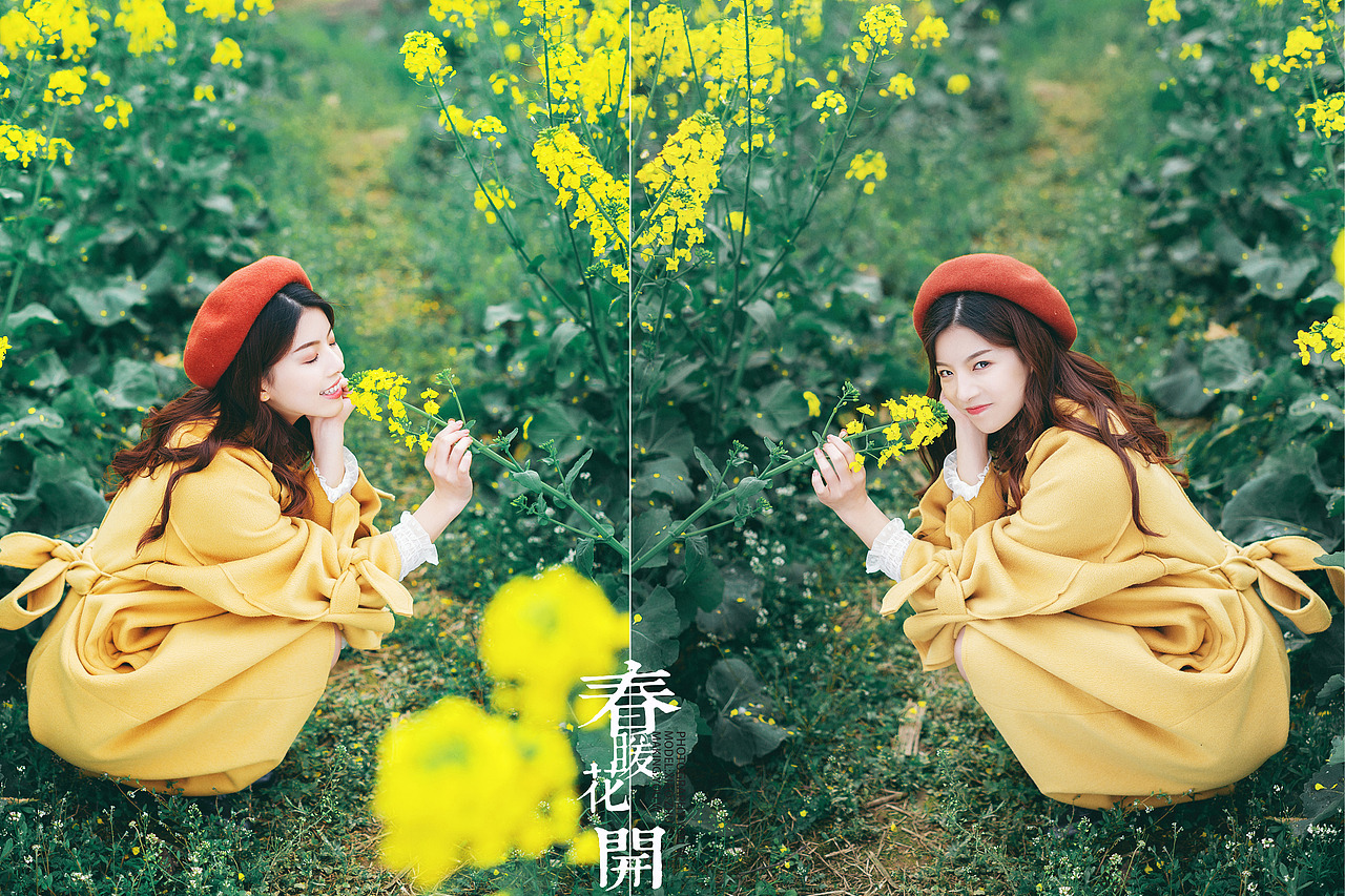 春暖花开（图ZMTQ5NTU0NTU2） - 人像摄影 - 站酷设计师zpc123456zyq原创素材 - 站酷ZCOOL