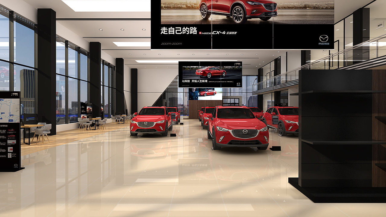 2017_mazda_4s店标准（图ZMTk5MzI2Njg0） - 场景 - 站酷设计师土士二干十寸雨原创素材 - 站酷ZCOOL