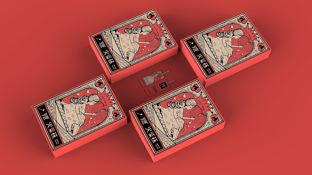卖火柴的小女孩×火柴袜（图ZMjI1MjQxMjA0） - 包装 - 站酷设计师佐兹原创素材 - 站酷ZCOOL