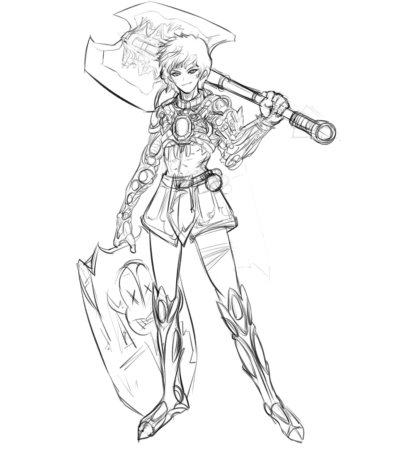 游戏角色原画设计