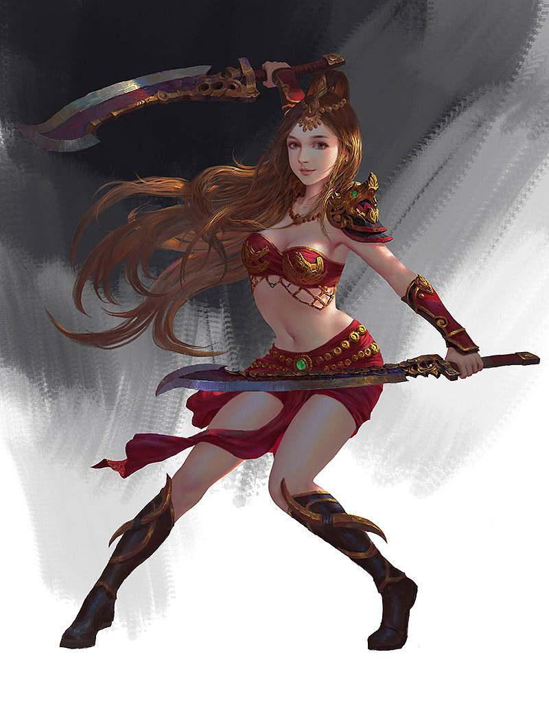 《笑傲江湖》宣传图系列（图ZMjI3NDI0MzY=） - 商业插画 - 站酷设计师海盗W原创素材 - 站酷ZCOOL