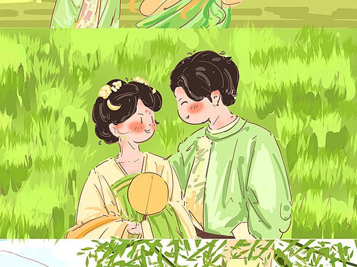 【情侣插画练习记】