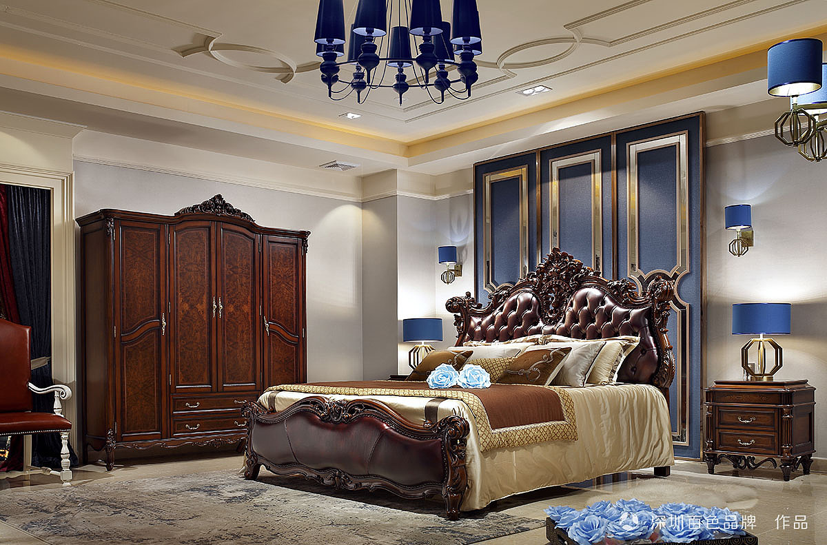 美式经典家具摄影-豪森（沙发/床/椅子/桌子/柜子）