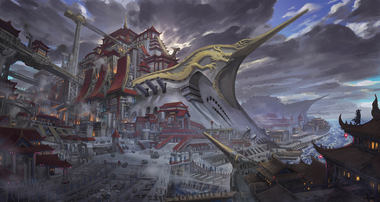 帝国码头韶关|插画师