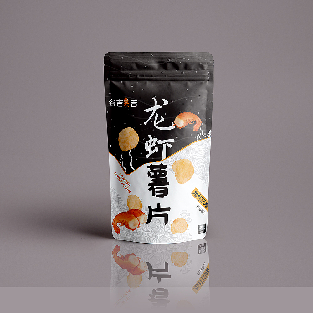 一套插画包装设计,零食包装,坚果包装,果干包装设计