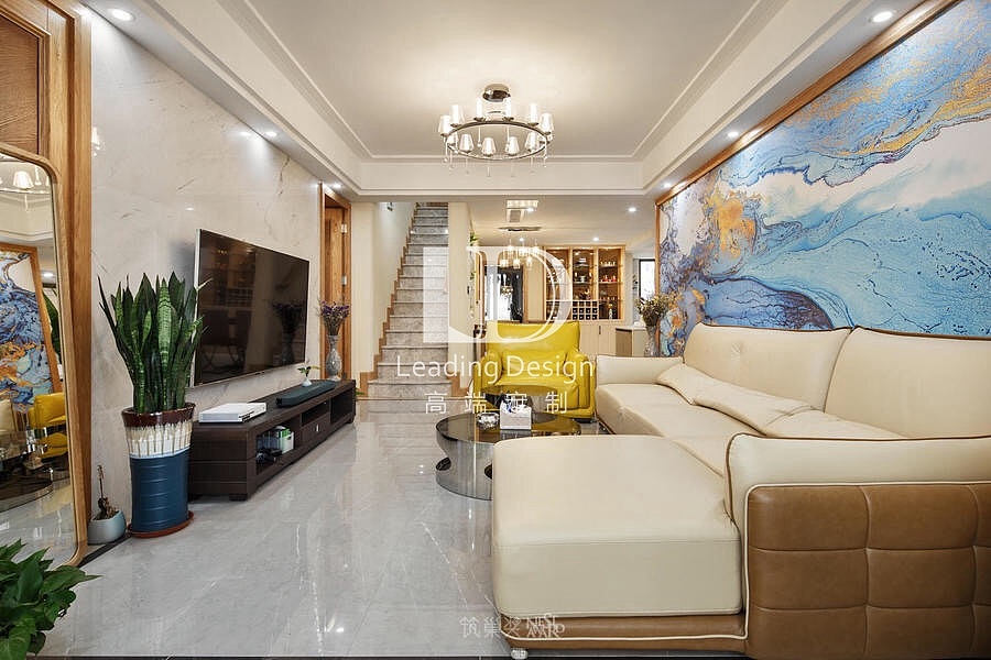 龙湖两江新宸云麓跃层装修设计图,兄弟装饰高端LD定制