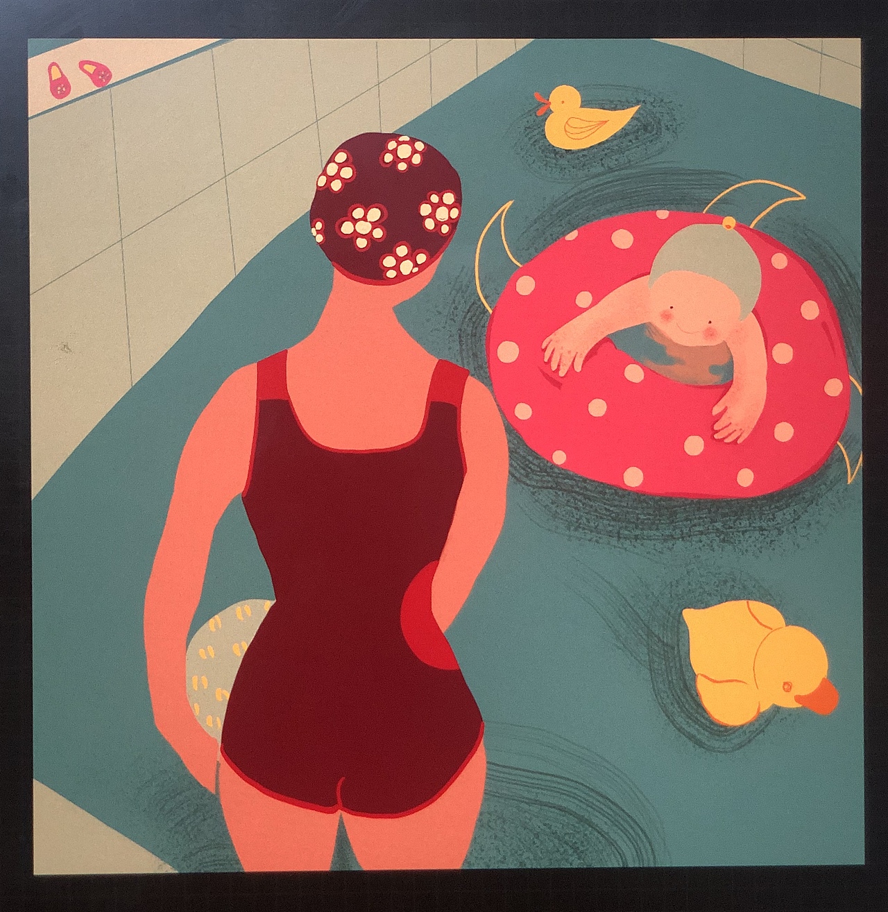 夏日泳池（圖ZMTkyMDcyMzYw） - 兒童插畫 - 站酷設(shè)計師雷米小俠516原創(chuàng)素材 - 站酷ZCOOL