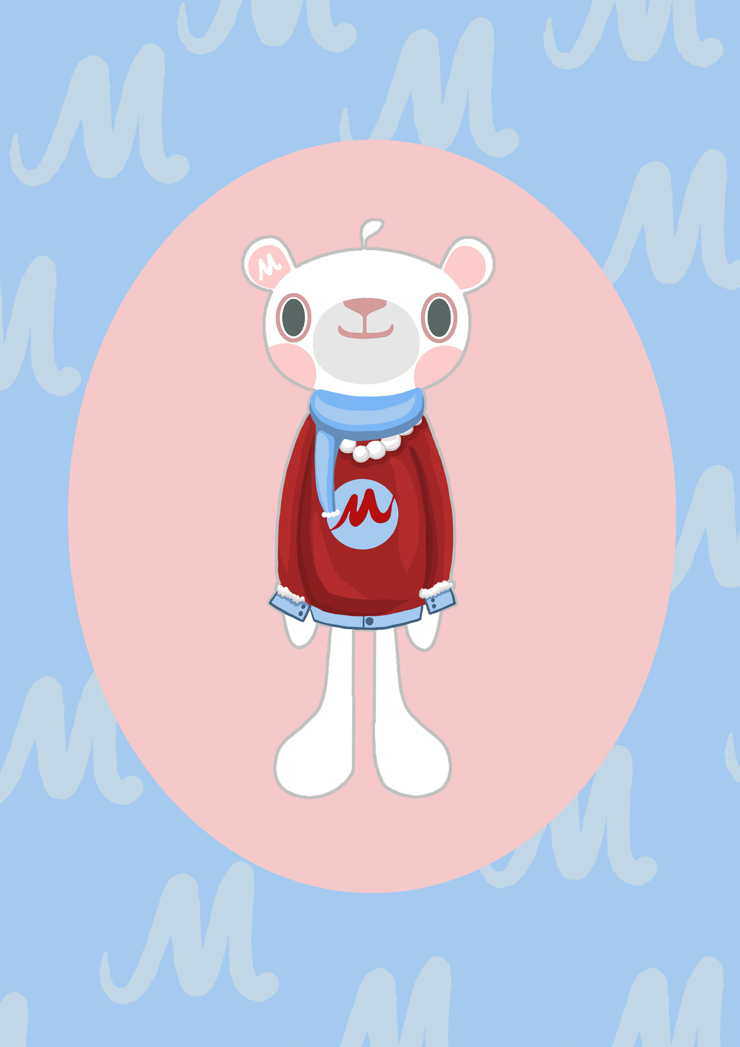 美的熊小美一家