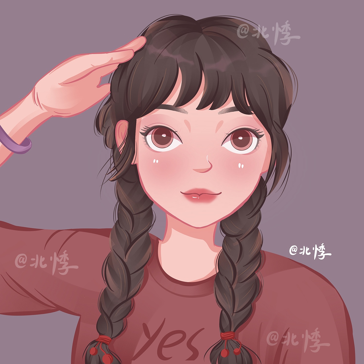 北悸画的可爱头像（图ZMzExNjQwNzA0） - 创作习作 - 站酷设计师画画的北悸BEIJI原创素材 - 站酷ZCOOL