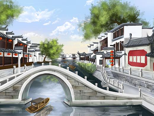 古风cg江南